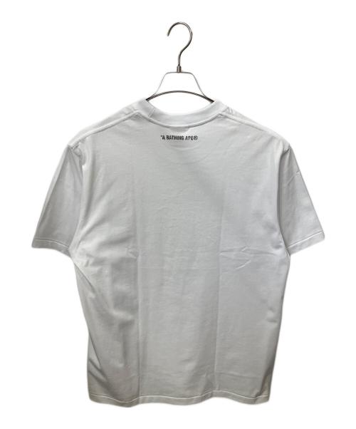 A BATHING APE（アベイシングエイプ）A BATHING APE (アベイシングエイプ) FRANKENSTEIN RELAXED FIT TEE ホワイト サイズ:Sの古着・服飾アイテム