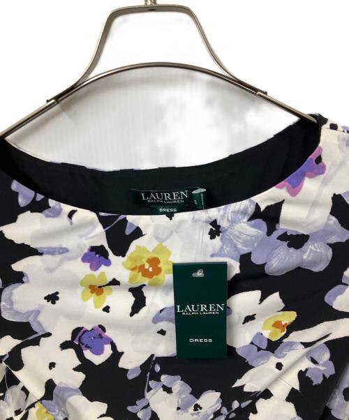 LAUREN RALPH LAUREN（ローレンラルフローレン）LAUREN RALPH LAUREN (ローレンラルフローレン) ノースリーブ・キャミソールワンピース ブラック サイズ:12 未使用品の古着・服飾アイテム
