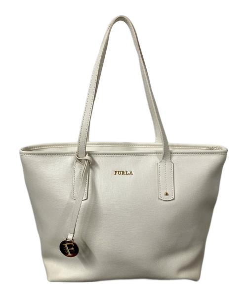 FURLA（フルラ）FURLA (フルラ) トートバッグ ホワイトの古着・服飾アイテム