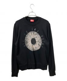 DIESEL（ディーゼル）の古着「スウェット」｜ブラック