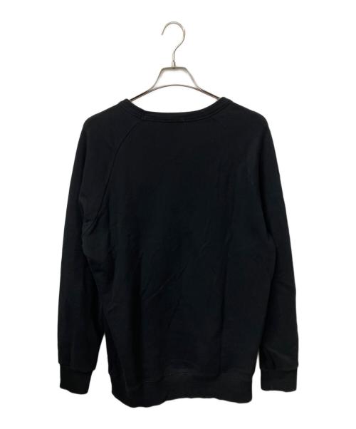 maison kitsune（メゾンキツネ）maison kitsune (メゾンキツネ) スウェット ブラック サイズ:Lの古着・服飾アイテム
