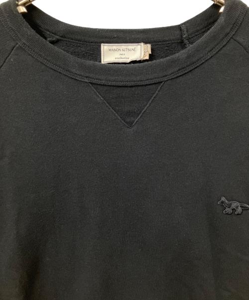 maison kitsune（メゾンキツネ）maison kitsune (メゾンキツネ) スウェット ブラック サイズ:Lの古着・服飾アイテム