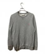maison kitsuneメゾンキツネ）の古着「スウェット」｜グレー