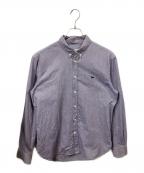 maison kitsuneメゾンキツネ）の古着「長袖シャツ」｜ブルー