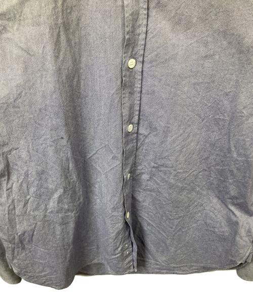 maison kitsune（メゾンキツネ）maison kitsune (メゾンキツネ) 長袖シャツ ブルー サイズ:42の古着・服飾アイテム