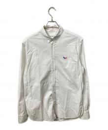 maison kitsune（メゾンキツネ）の古着「長袖シャツ」｜ホワイト