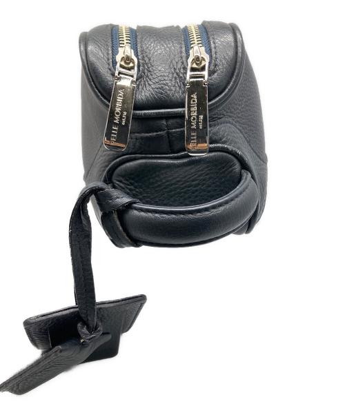 PELLE MORBIDA（ペッレモルビダ）PELLE MORBIDA (ペッレモルビダ) サードバッグ　ネイビー ネイビーの古着・服飾アイテム