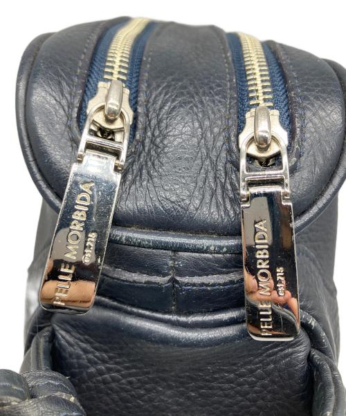 PELLE MORBIDA（ペッレモルビダ）PELLE MORBIDA (ペッレモルビダ) サードバッグ　ネイビー ネイビーの古着・服飾アイテム