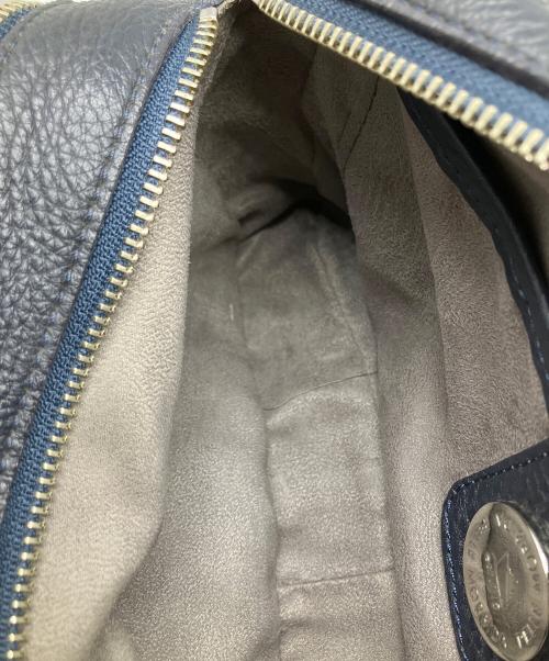 PELLE MORBIDA（ペッレモルビダ）PELLE MORBIDA (ペッレモルビダ) サードバッグ　ネイビー ネイビーの古着・服飾アイテム