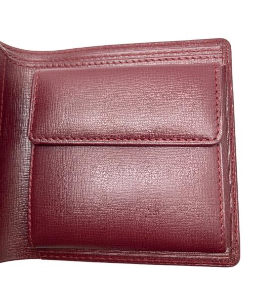 Cartier（カルティエ）Cartier (カルティエ) 2つ折り財布 ワインレッドの古着・服飾アイテム
