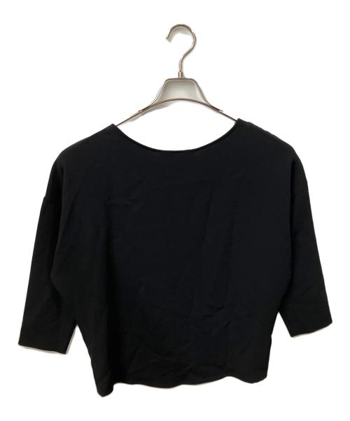 SOEJU（ソージュ）SOEJU (ソージュ) コクーンブラウス8分袖 ブラック サイズ:Mの古着・服飾アイテム