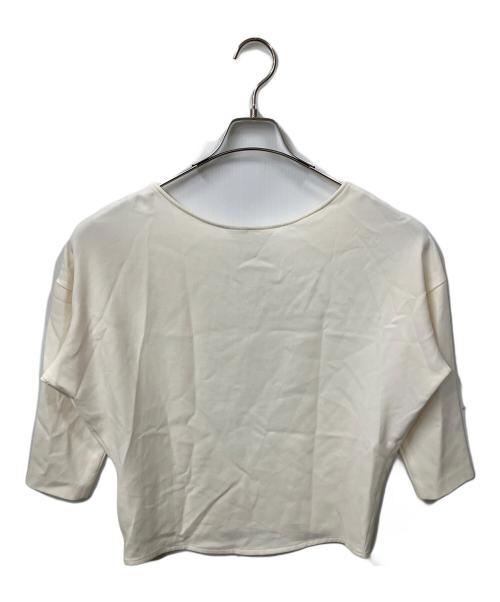 SOEJU（ソージュ）SOEJU (ソージュ) コクーンブラウス8分袖 ホワイト サイズ:Ｍの古着・服飾アイテム