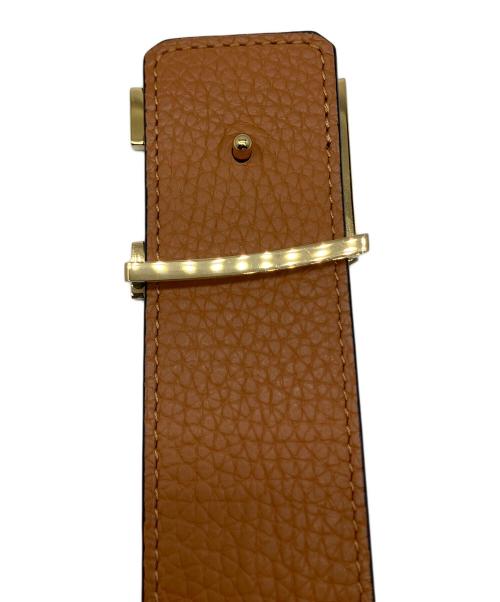 LOUIS VUITTON（ルイ ヴィトン）LOUIS VUITTON (ルイ ヴィトン) サンチュールLVイニシアル ブラック サイズ:SIZE 95/38の古着・服飾アイテム