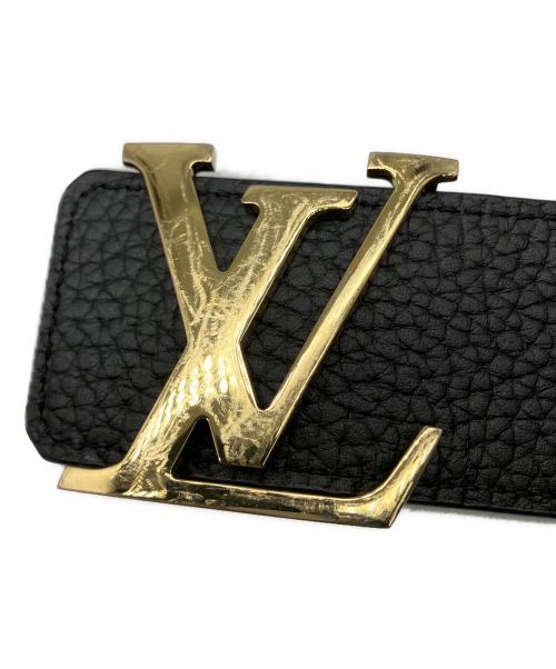 LOUIS VUITTON（ルイ ヴィトン）LOUIS VUITTON (ルイ ヴィトン) サンチュールLVイニシアル ブラック サイズ:SIZE 95/38の古着・服飾アイテム