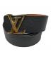 LOUIS VUITTON（ルイ ヴィトン）の古着「サンチュールLVイニシアル」｜ブラック