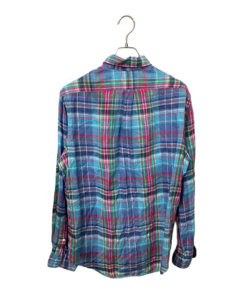 POLO RALPH LAUREN（ポロ・ラルフローレン）POLO RALPH LAUREN (ポロ・ラルフローレン) 長袖シャツ ブルー サイズ:Mの古着・服飾アイテム