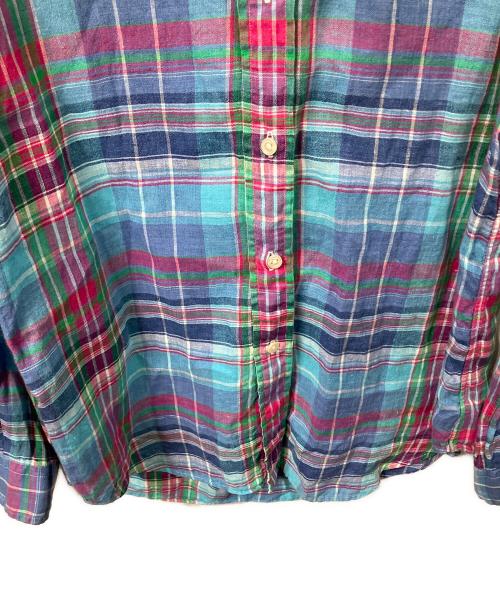 POLO RALPH LAUREN（ポロ・ラルフローレン）POLO RALPH LAUREN (ポロ・ラルフローレン) 長袖シャツ ブルー サイズ:Mの古着・服飾アイテム