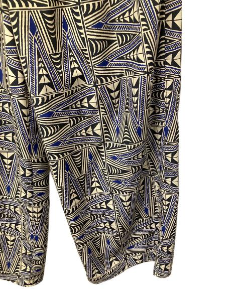 JOURNAL STANDARD（ジャーナルスタンダード）JOURNAL STANDARD (ジャーナルスタンダード) ヘイズプリントパンツ ブルー×ブラック サイズ:38 未使用品の古着・服飾アイテム