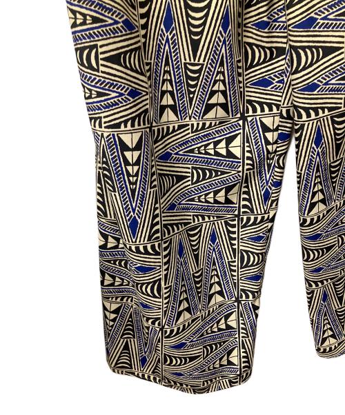 JOURNAL STANDARD（ジャーナルスタンダード）JOURNAL STANDARD (ジャーナルスタンダード) ヘイズプリントパンツ ブルー×ブラック サイズ:38 未使用品の古着・服飾アイテム