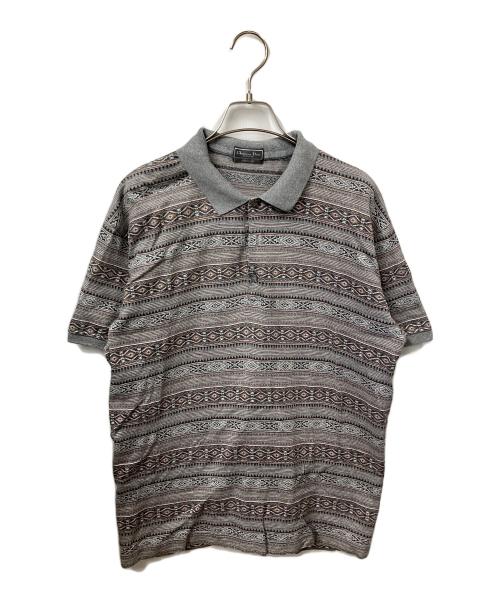 Christian Dior MONSIEUR（クリスチャンディオールムッシュ）Christian Dior MONSIEUR (クリスチャンディオールムッシュ) ポロシャツ グレー グレー サイズ:不明の古着・服飾アイテム