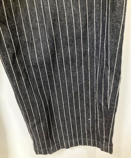 WETTEMPT（ウィテンプト）WETTEMPT (ウィテンプト) ワイドタックパンツ  ブラック サイズ:Mの古着・服飾アイテム