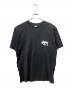 stussyステューシー）の古着「Tシャツ」｜ブラック