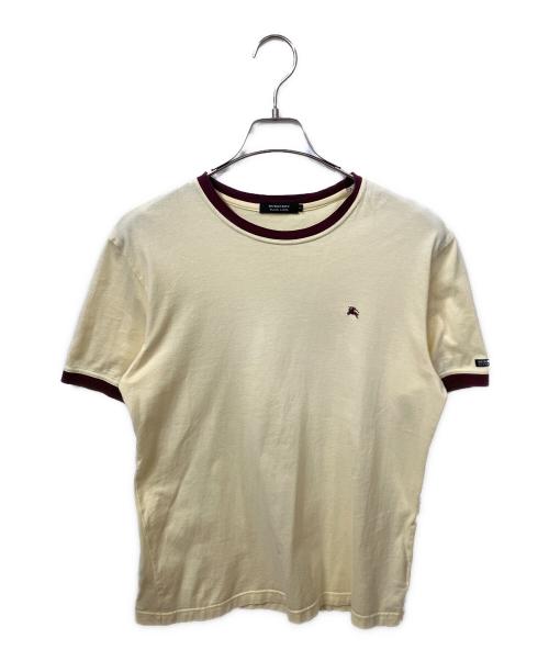 BURBERRY BLACK LABEL（バーバリーブラックレーベル）BURBERRY BLACK LABEL (バーバリーブラックレーベル) リンガーTシャツ イエロー サイズ:3の古着・服飾アイテム
