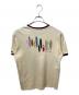 BURBERRY BLACK LABEL (バーバリーブラックレーベル) リンガーTシャツ イエロー サイズ:3：6000円