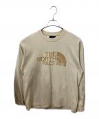 THE NORTH FACEザ ノース フェイス）の古着「ロングスリーブオーガニックキャンプティー」｜ベージュ