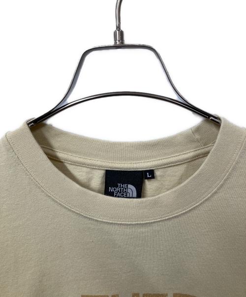 THE NORTH FACE（ザ ノース フェイス）THE NORTH FACE (ザ ノース フェイス) ロングスリーブオーガニックキャンプティー ベージュ サイズ:Lの古着・服飾アイテム