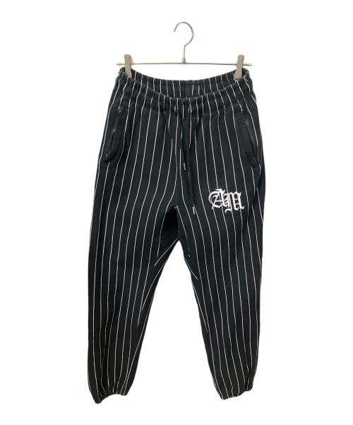 ATMOS（アトモス）atmos (アトモス) アトモス オールドイングリッシュ スウェットパンツ ブラック サイズ:Lの古着・服飾アイテム