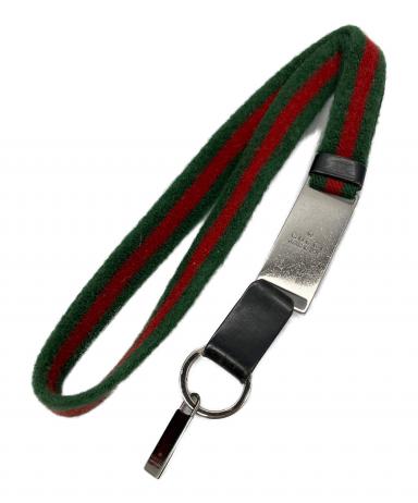中古・古着通販】GUCCI (グッチ) シェリーラインネックストラップ