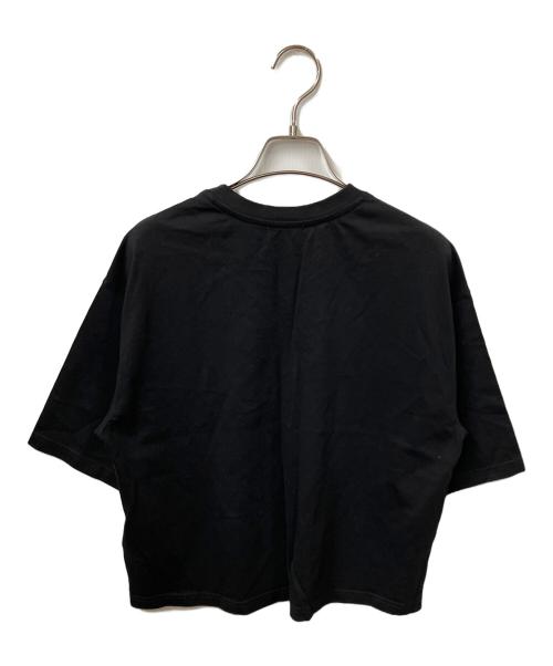 DIESEL（ディーゼル）DIESEL (ディーゼル) ロゴ半袖カットソー　ブラック ブラック サイズ:sの古着・服飾アイテム