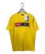 DIESELディーゼル）の古着「半袖カットソー イエロー」｜イエロー