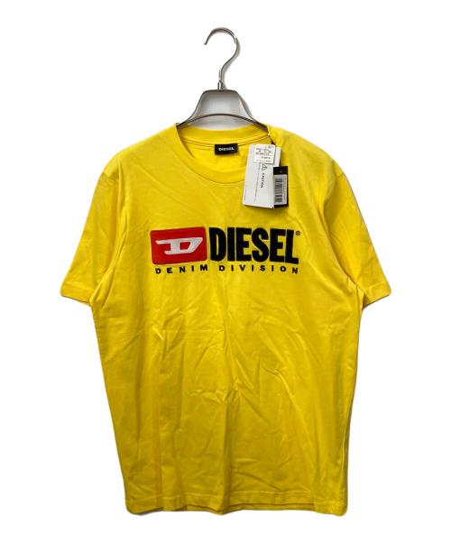 DIESEL（ディーゼル）DIESEL (ディーゼル) 半袖カットソー イエロー イエロー サイズ:S 未使用品の古着・服飾アイテム