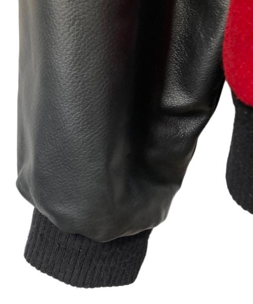 Rennoc（レノック）Rennoc (レノック) スタジャン レッド×ブラック レッド サイズ:XLの古着・服飾アイテム