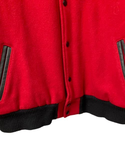 Rennoc（レノック）Rennoc (レノック) スタジャン レッド×ブラック レッド サイズ:XLの古着・服飾アイテム