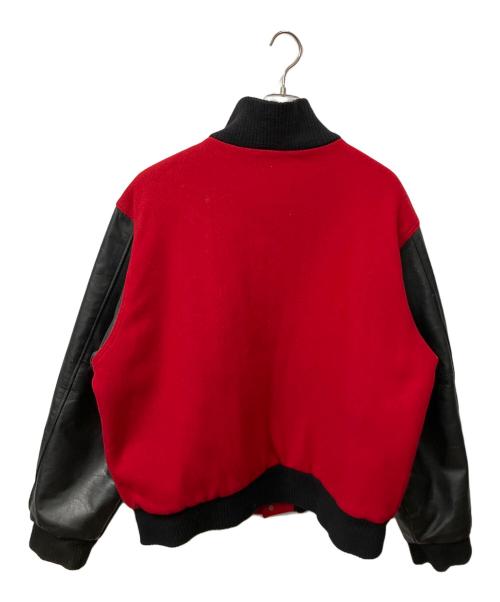 Rennoc（レノック）Rennoc (レノック) スタジャン レッド×ブラック レッド サイズ:XLの古着・服飾アイテム