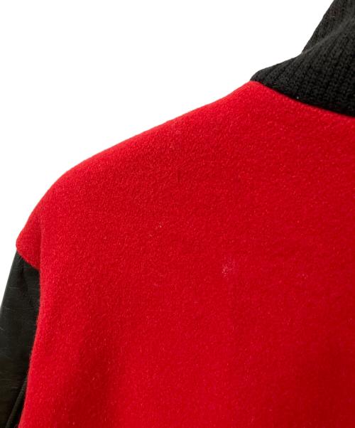 Rennoc（レノック）Rennoc (レノック) スタジャン レッド×ブラック レッド サイズ:XLの古着・服飾アイテム