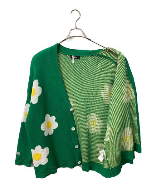 A'gem（エージェム）A'gem (エージェム) 厚手カーディガン グリーン グリーン サイズ:Freeの古着・服飾アイテム