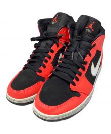 NIKE（ナイキ）の古着「	Air Jordan 1 Mid "Infrared 23"」｜オレンジ×ブラック