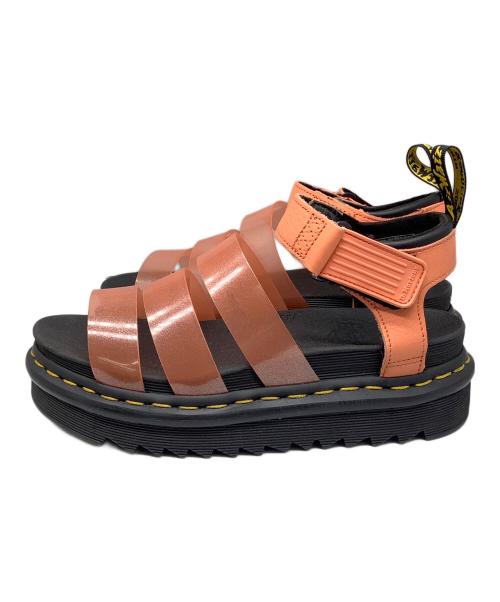 Dr.Martens（ドクターマーチン）Dr.Martens (ドクターマーチン) Blaire Jelly Coral Glitter ピンク×オレンジ サイズ:UK4の古着・服飾アイテム