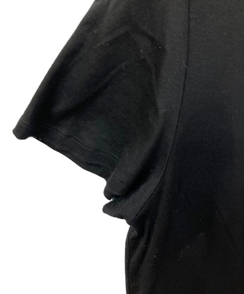 BLUE LABEL CRESTBRIDGE（ブルーレーベルクレストブリッジ）BLUE LABEL CRESTBRIDGE (ブルーレーベルクレストブリッジ) 半袖ワンピース ブラック サイズ:36の古着・服飾アイテム