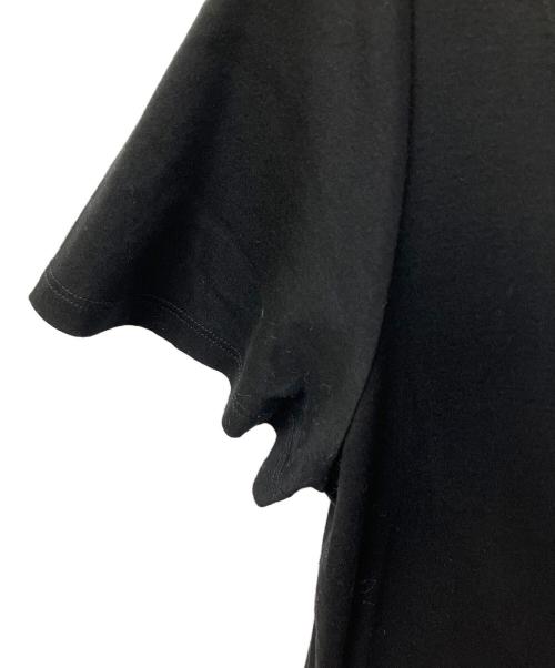 BLUE LABEL CRESTBRIDGE（ブルーレーベルクレストブリッジ）BLUE LABEL CRESTBRIDGE (ブルーレーベルクレストブリッジ) 半袖ワンピース ブラック サイズ:36の古着・服飾アイテム