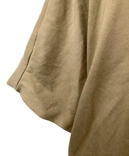 BLUE LABEL CRESTBRIDGE（ブルーレーベルクレストブリッジ）BLUE LABEL CRESTBRIDGE (ブルーレーベルクレストブリッジ) 半袖ワンピース ベージュ サイズ:38の古着・服飾アイテム