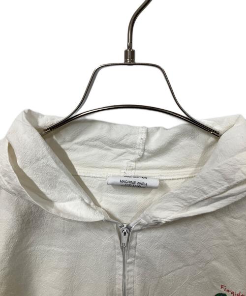 COTTON SEED（コットンシード）COTTON SEED (コットンシード) ジップパーカー ホワイト ホワイト サイズ:Lの古着・服飾アイテム