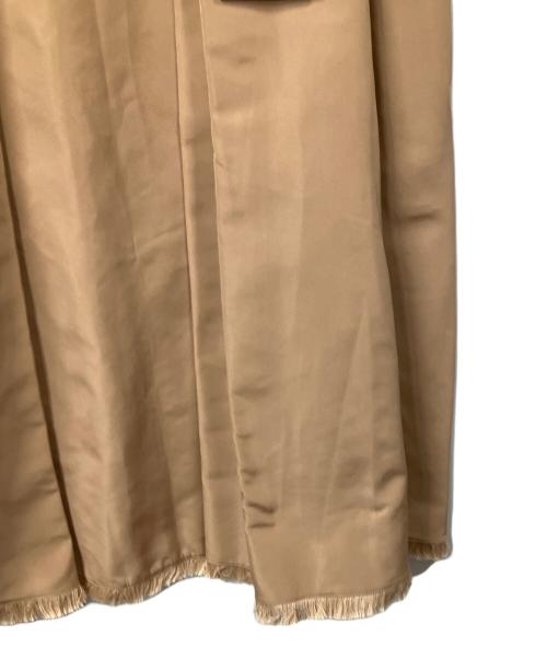 Max Mara Studio（マックスマーラ ストゥディオ）MAX MARA STUDIO (マックスマーラ ストゥディオ) プリーツスカート ベージュ ベージュ サイズ:Ｍ 未使用品の古着・服飾アイテム