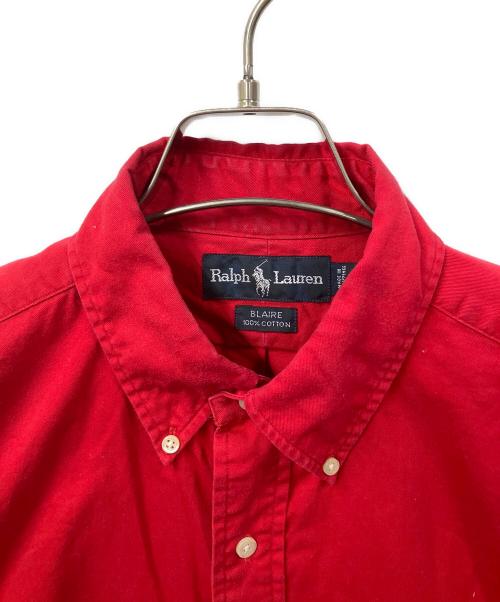 RALPH LAUREN（ラルフローレン）RALPH LAUREN (ラルフローレン) 長袖シャツ レッド サイズ:Mの古着・服飾アイテム