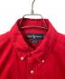 中古・古着 RALPH LAUREN (ラルフローレン) 長袖シャツ レッド サイズ:M：8000円