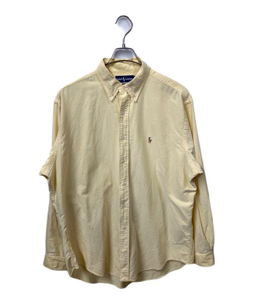 RALPH LAUREN（ラルフローレン）RALPH LAUREN (ラルフローレン) 長袖シャツ　イエロー イエロー サイズ:16　1/2の古着・服飾アイテム